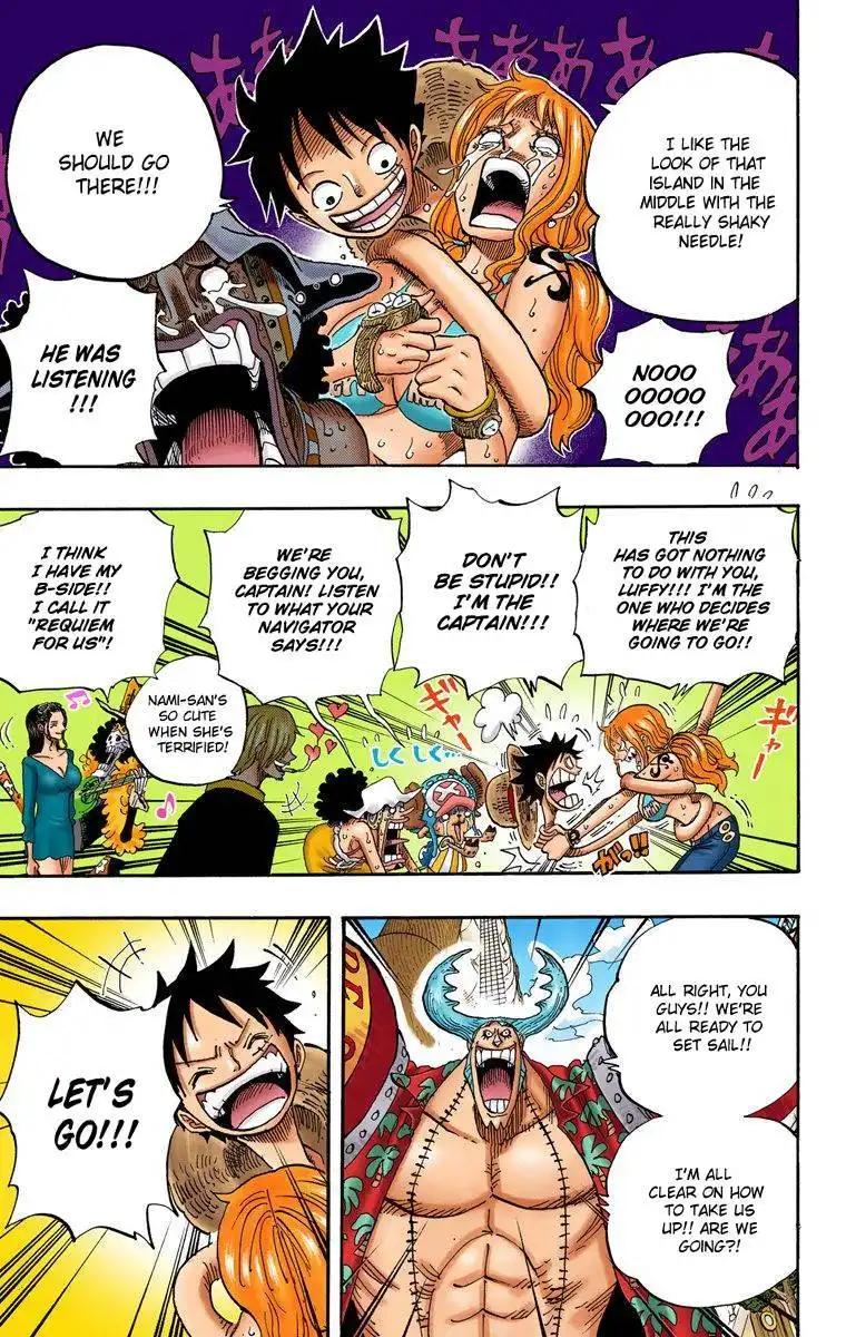 One Piece - Digital Colored Comics Chapter 664 10